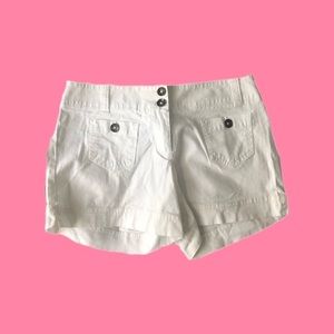 New York & Company White Shorts